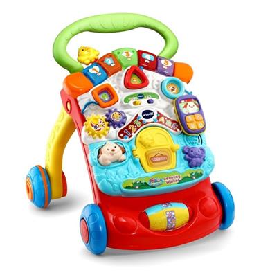 Vtech First Steps Baby Walker Yellow | Interactive Toys | Baby Bunting AU