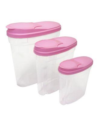 Sedona 6 Piece Plastic Food Storage Container Set - Macys