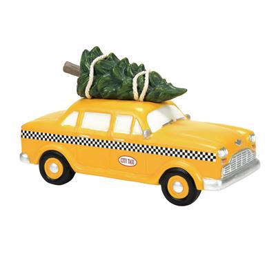 Christmas in the City Hailing Christmas Cab 6013405 – Department 56 Official Site