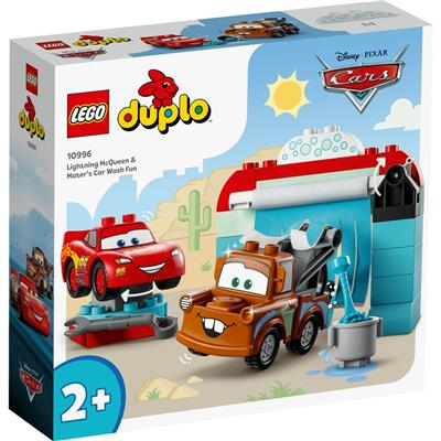 LEGO DUPLO Disney Lightning McQueen & Mater’s Car Wash Fun 10996 | BIG W