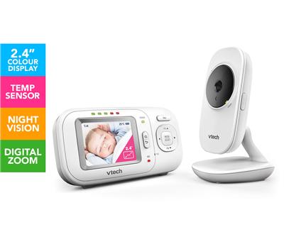 VTech BM2700 Safe & Sound Video & Audio Baby Monitor | Catch.com.au