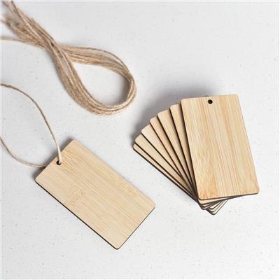 Bamboo Swing Tag | 8 Set | Blissful Little Home