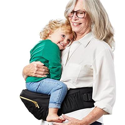 Tushbaby - Safety-Certified Hip Seat Baby Carrier - Mom’s Choice Award Winner, Seen on Shark Tank, Ergonomic Carrier & Extenders for Newborns & Toddle