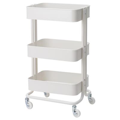 RÅSKOG utility cart, white, 35x45x78 cm (133/4x173/4x303/4) - IKEA CA
