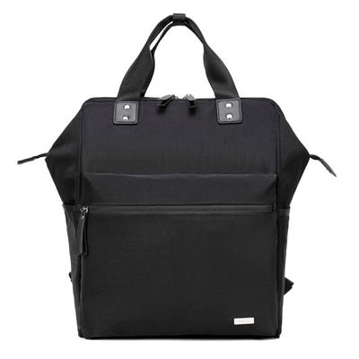 Melbourne Carry All Nappy Bag Backpack Black