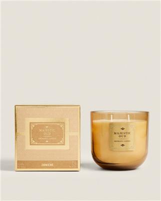 (400 G) MAJESTIC OUD SCENTED CANDLE - CANDLES - FRAGRANCES | Zara Home United Kingdom