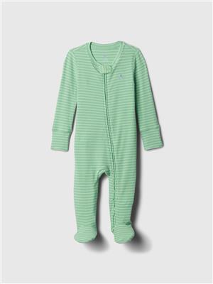Baby First Favorites TinyRib Footed One-Piece | Gap
