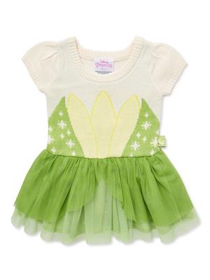 Disney Baby Girl Princess Tiana Cosplay Dress, Sizes 0/3 Months-6/9 Months - Walmart.com