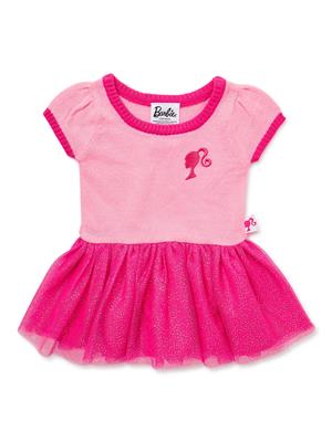 Barbie Baby Girl Cosplay Sweater Dress, Sizes 0/3 Months-6/9 Months - Walmart.com