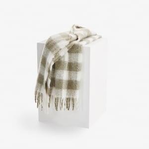 Check Woven Throw - Forest - Kmart