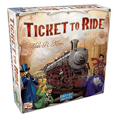 Ticket to Ride Board Game - A Cross-Country Train Adventure for Friends and Family! Strategy Game for Kids & Adults, Ages 8+, 2-5 Players, 30-60 Minut