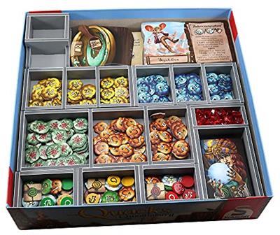 Folded Space Quacks of Quedlinburg and Expansions Board Game Box Inserts