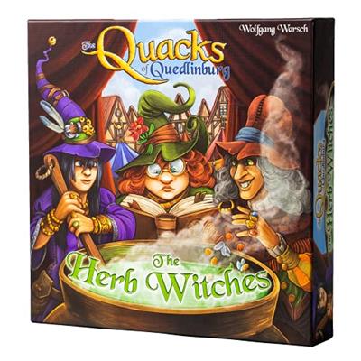 CMYK The Quacks of Quedlinburg: The Herb Witches - The Hit Game of Potions, Explosions, and Pushing Your Luck