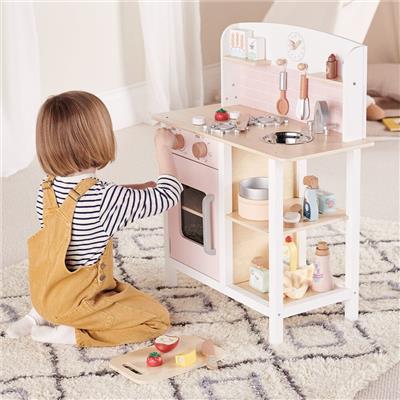 Lets Bake Play Kitchen, Pale Pink - Great Little Trading Co.