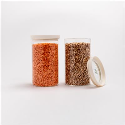 Wategos Glass Pantry Storage Jar | Food Storage Containers 1000ml