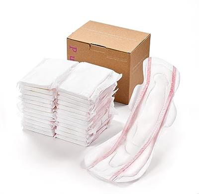 PurComfy Premium Postpartum Pads with Wings Extra Long Maternity Pads Large Maximum Absorbency Post-partum Incontinence Pads Ultra Soft Heavy Flow Sec