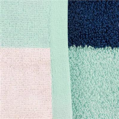 Coastal Blues Cotton Oversized 2-Piece Beach Towel Set by Superior - On Sale - Bed Bath & Beyond - 2