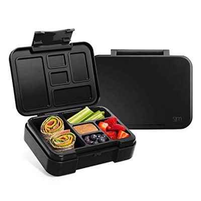 Simple Modern Bento Lunch Box for Kids | BPA Free, Leakproof, Dishwasher Safe | Lunch Container for Boys, Toddlers | Porter Collection | 5 Compartment