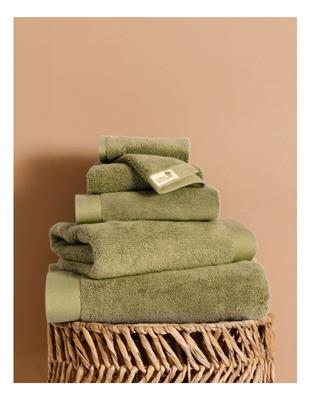 ONE Floor Bath Mat & TWO Hand Towels - Australian House & Garden Australian Cotton Towel Range In Shrub | MYER