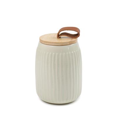 TWO of the Albany Canister 10.5 x 14.5cm - Natural – salt&pepper