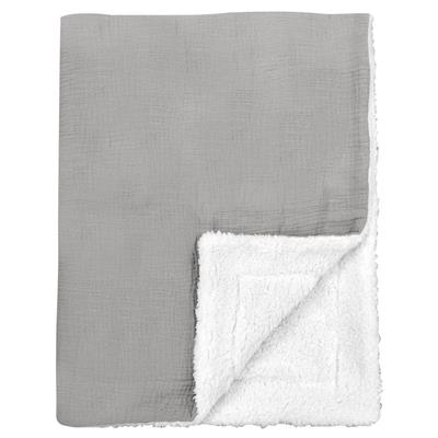 Bilbi Blanket Gauze Grey | Nursery sale | Baby Bunting AU