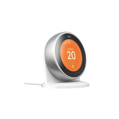 Google Nest 3rd Generation T3028GB Smart Thermostat, Silver effect | DIY at B&Q