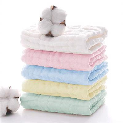 Muslin Cloths for Baby 5 Pack UK Company Burp Cloths Newborn Essentials 100% Cotton Organic Washable
