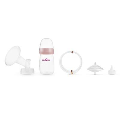 Spectra Breast Pump Premium Accessory Kit With 24mm Breast Flange, Replacement Parts, And Bottle : Target