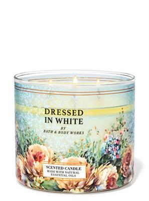Dressed In White 3-Wick Candle  | Bath & Body Works