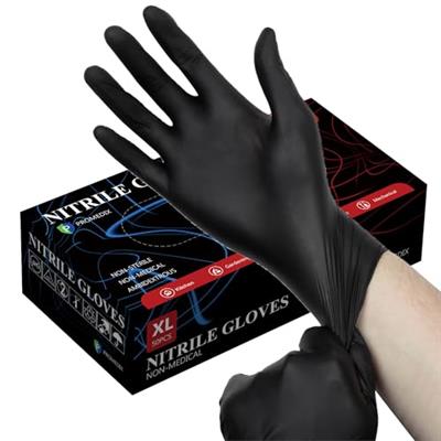PROMEDIX P Nitrile Disposable Gloves 4 Mil, Gloves Disposable Latex Free, Disposable Gloves for Household, Food safe