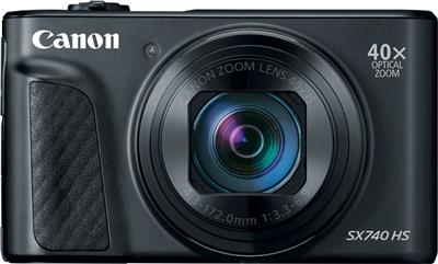 Canon PowerShot SX740 HS 20.3-Megapixel Digital Camera Black 2955C001 - Best Buy