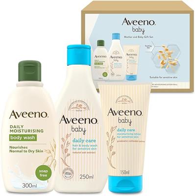 Aveeno Baby Mother & Baby Gift Set : Amazon.co.uk: Baby Products