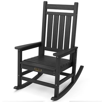 Modern High-Back Rocking Chair All Weather