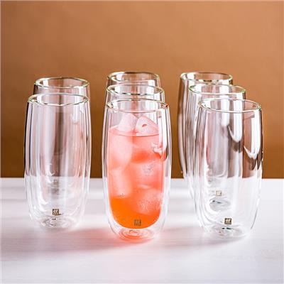 ZWILLING Sorrento Double Wall Hi-Ball Beverage Glass Buy 6 & Get 8