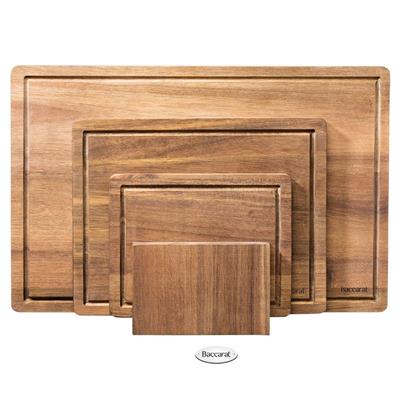 Baccarat Butchers Corner Wooden Board 4 Piece Set - Global Retail Brands