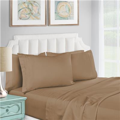 Superior Egyptian Cotton 1200 Thread Count Eco-Friendly Solid Sheet Set