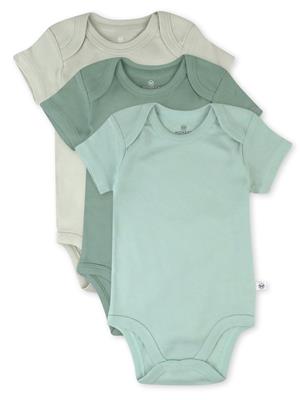 Honest Baby Clothing Baby Boy or Girl Gender Neutral Organic Cotton Short Sleeve Bodysuits, 3 Pack (Preemie-24 Months) - Walmart.com