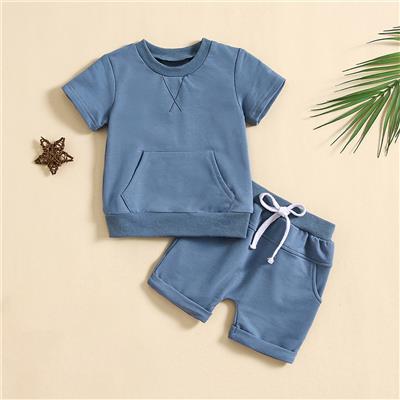 Ovbmpzd Short Sleeve Baby Clothes Unisex Cotton Leisure Sweat Suit Set Gender Neutral Baby Stuff 12m - Walmart.com