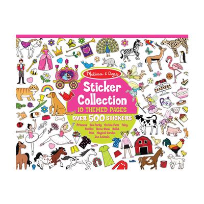 Sticker Collection - Princesses, Tea Party, Animals, and More| Melissa & Doug