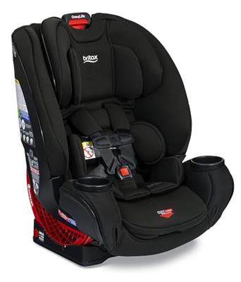 Britax One4Life Convertible Car Seat, 10 Years of Use from 5 to 120 Pounds, Converts from Rear-Facing Infant Car Seat to Forward-Facing Booster Seat,