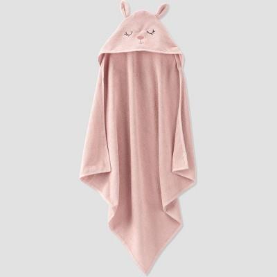 Little Planet By Carters Hooded Character Towel - Pink Bunny : Target
