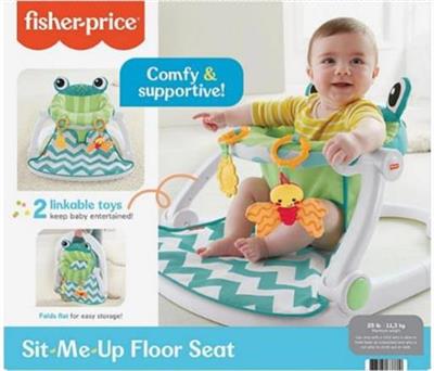 Fisher-Price Sit-Me-Up Floor Seat with 2 Linkable Toys