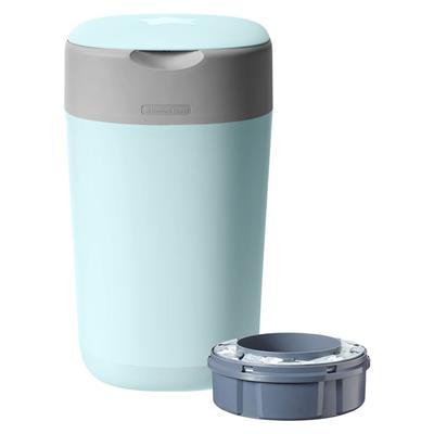 Tommee Tippee Twist & Click Nappy Disposal Unit - Cloud Blue | Nappy Bins | Baby Bunting AU