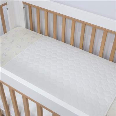 Bubba Blue Waterproof Sheet Protector White | Cot | Baby Bunting AU