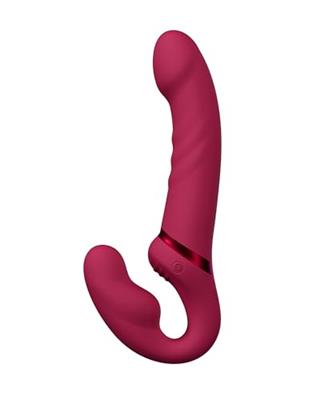 LOVENSE Lapis Strapless Strap on Dildos Double-Ended G Spot Vibrator with Flexible Bulb Vibrating Butt Plug Adult Toy & Game Remote Control Clitoral S