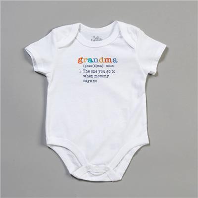 Baby Unisex (3-9M) Baby Essentials Go to Grandma Bodysuit