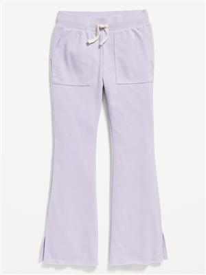 French-Terry Side-Slit Flare Sweatpants for Girls | Old Navy