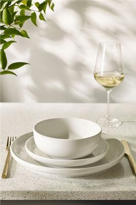 Buy 12 Piece White Moderna Dinner Set from the Next UK online shop