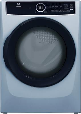 Electrolux 8.0 Cu. Ft. Electric Dryer with Steam and Instant Refresh Glacier Blue ELFE7437AG - Best Buy