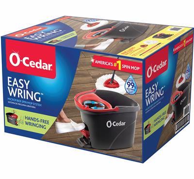 O-Cedar EasyWring Spin Mop & Bucket System - Walmart.com